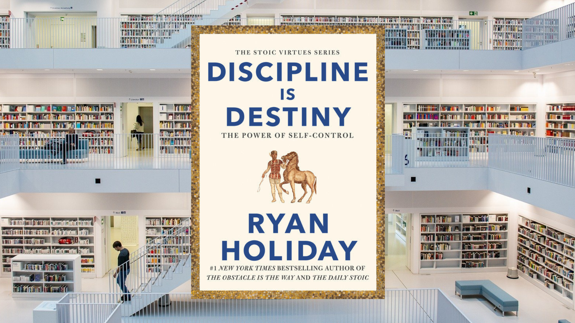 Author Ryan Holiday talks about the value of stoicism in a high-tech world