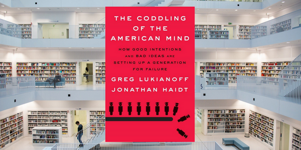 The Coddling of the American Mind, by Greg Lukianoff and Jonathan Haidt